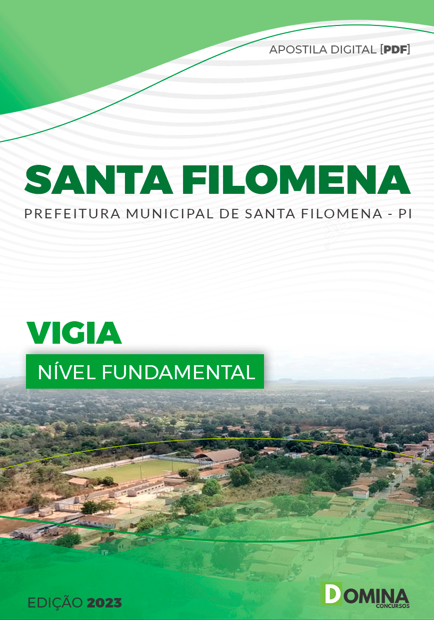 Apostila Concurso Pref Santa Filomena PI 2023 Vigia