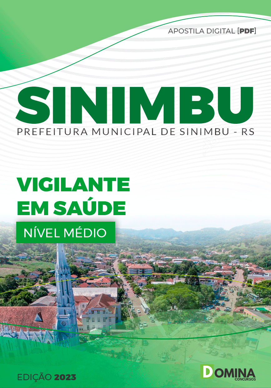 Apostila Concurso Pref Sinimbu RS 2023 Vigilante Saúde