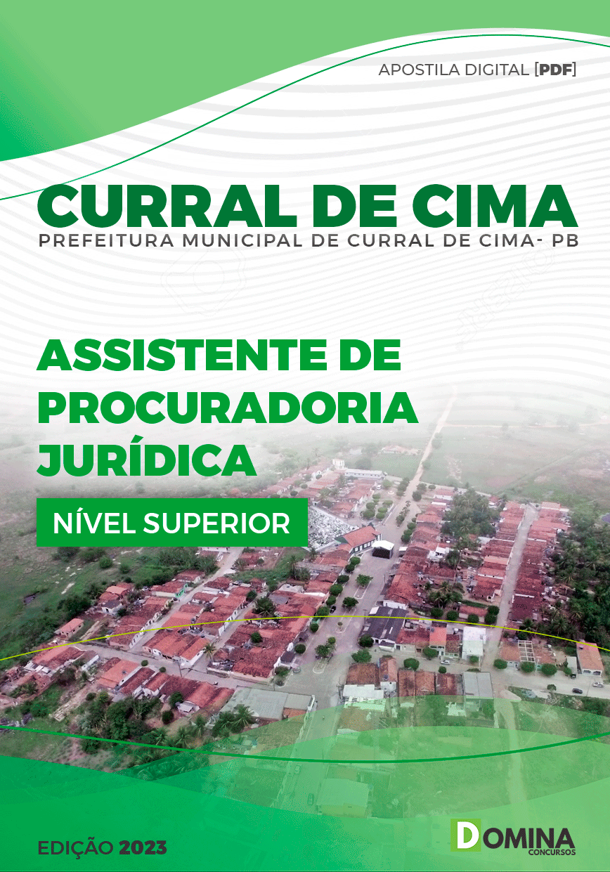 Pref Curral de Cima PB 2023 Assistente Procuradoria Jurídica