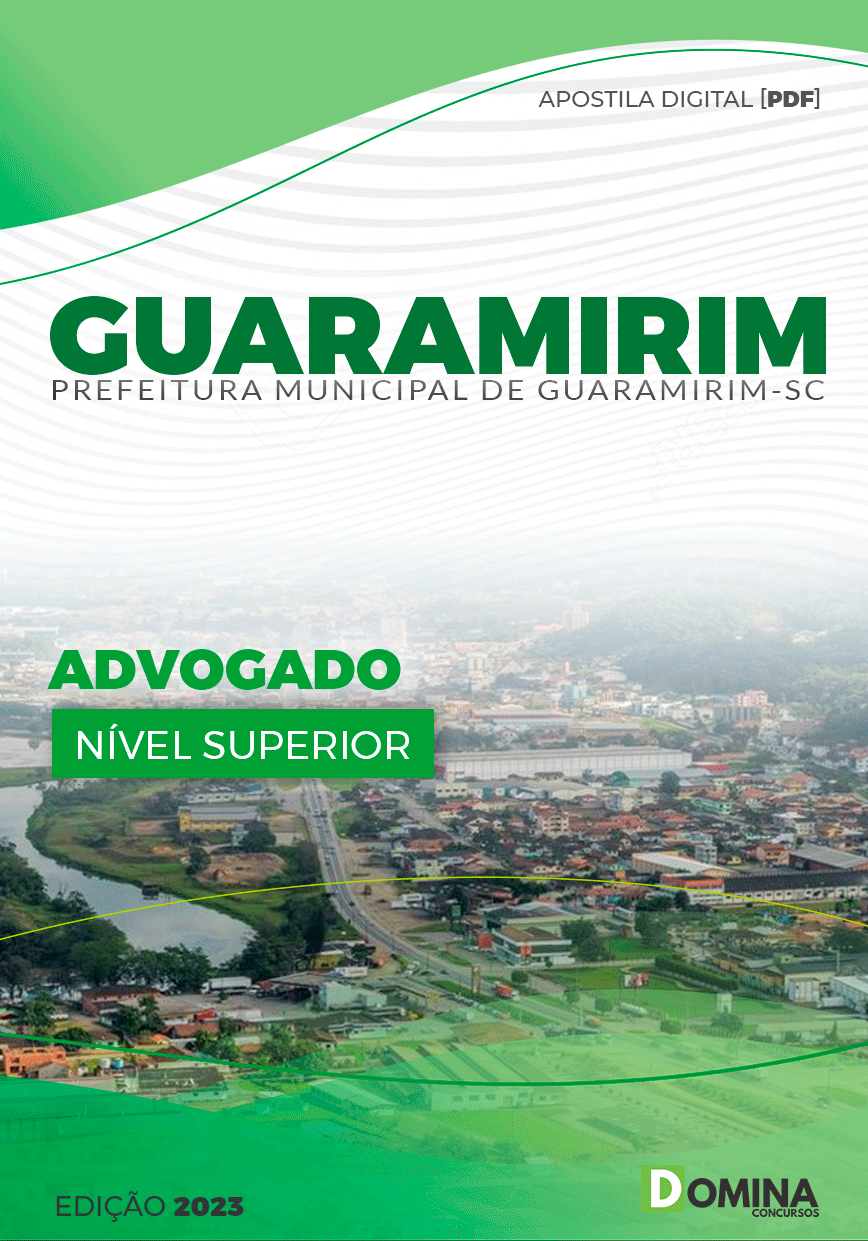 Apostila Pref Guaramirim SC 2023 Advogado