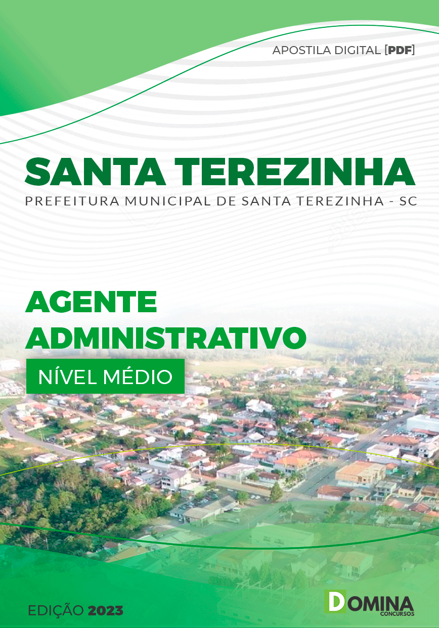 Apostila Pref Santa Terezinha SC 2023 Agente Administrativo