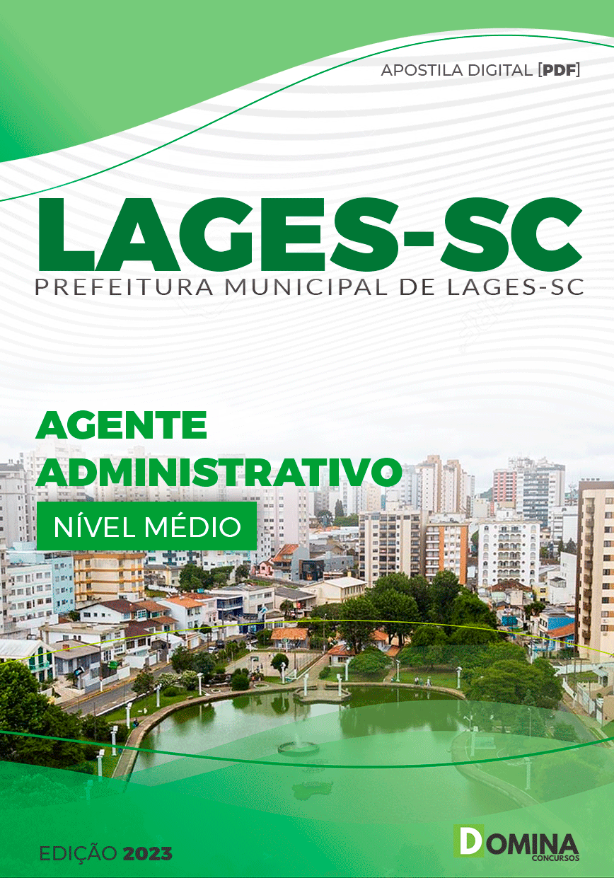 Apostila Concurso Pref Lages SC 2023 Agente Administrativo