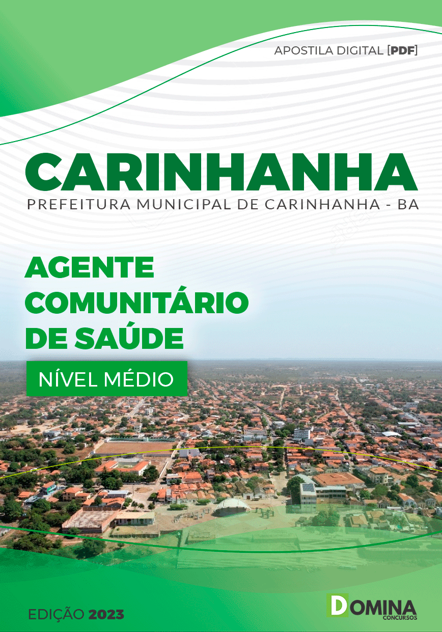 Apostila Pref Carinhanha BA 2023 Agente Comunitário Saúde