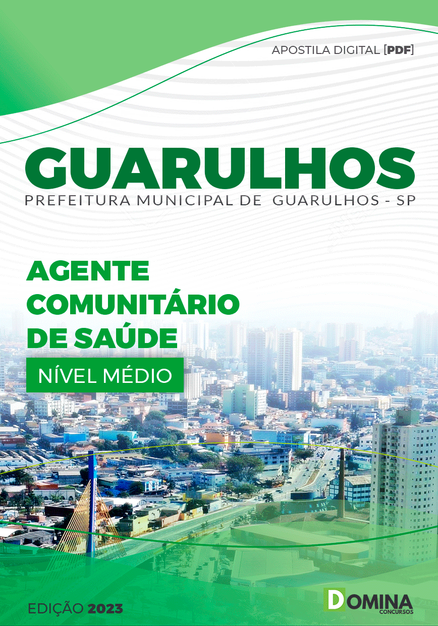 Apostila Pref Guarulhos SP 2023 Agente Comunitário de Saúde