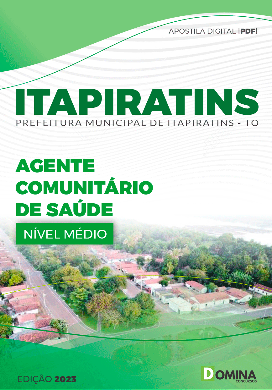 Apostila Pref Itapiratins TO 2023 Agente Comunitário de Saúde