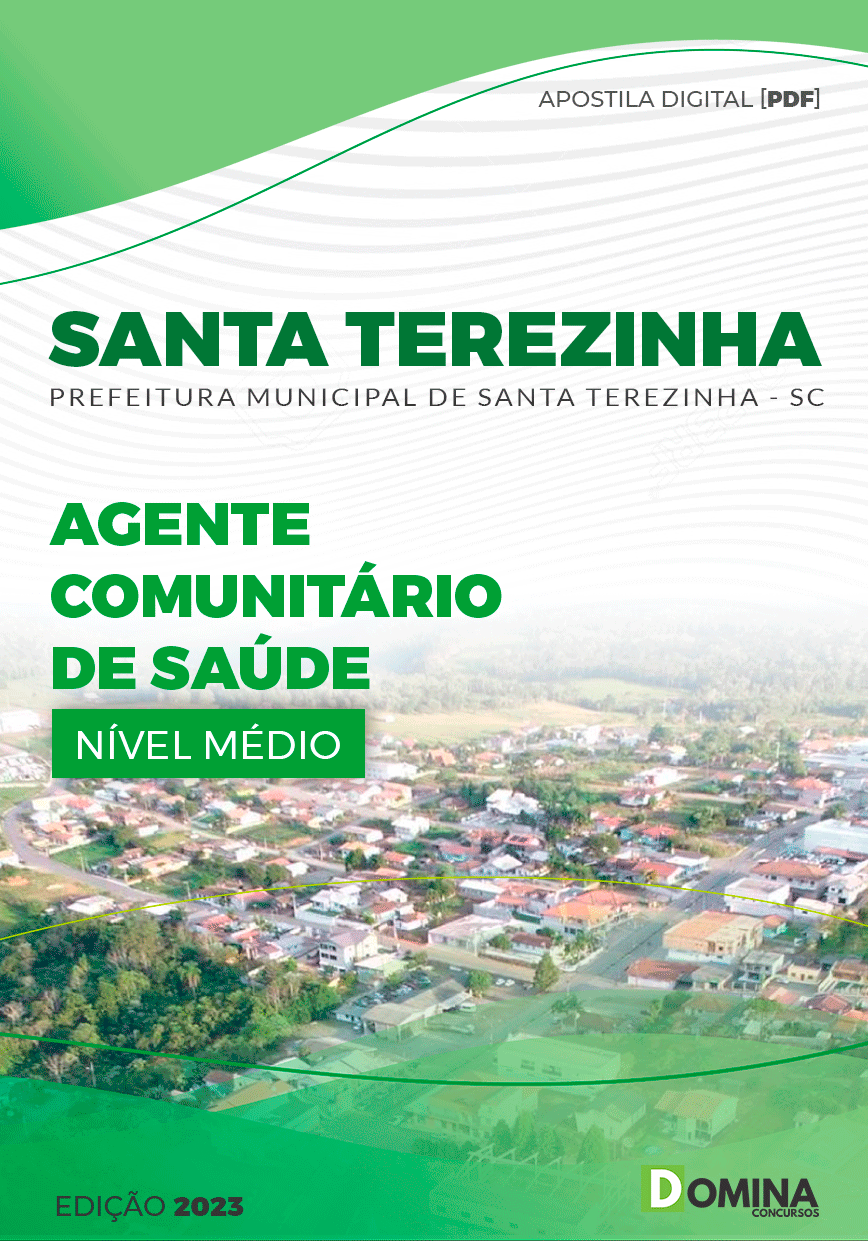 Apostila Pref Santa Terezinha SC 2023 Agente Comunitário Saúde