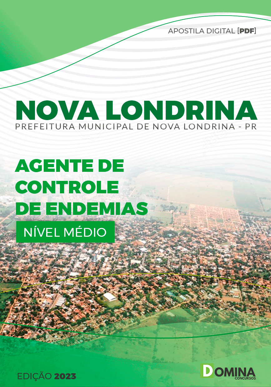 Apostila Pref Nova Londrina PR 2023 Agente Controle Endemias