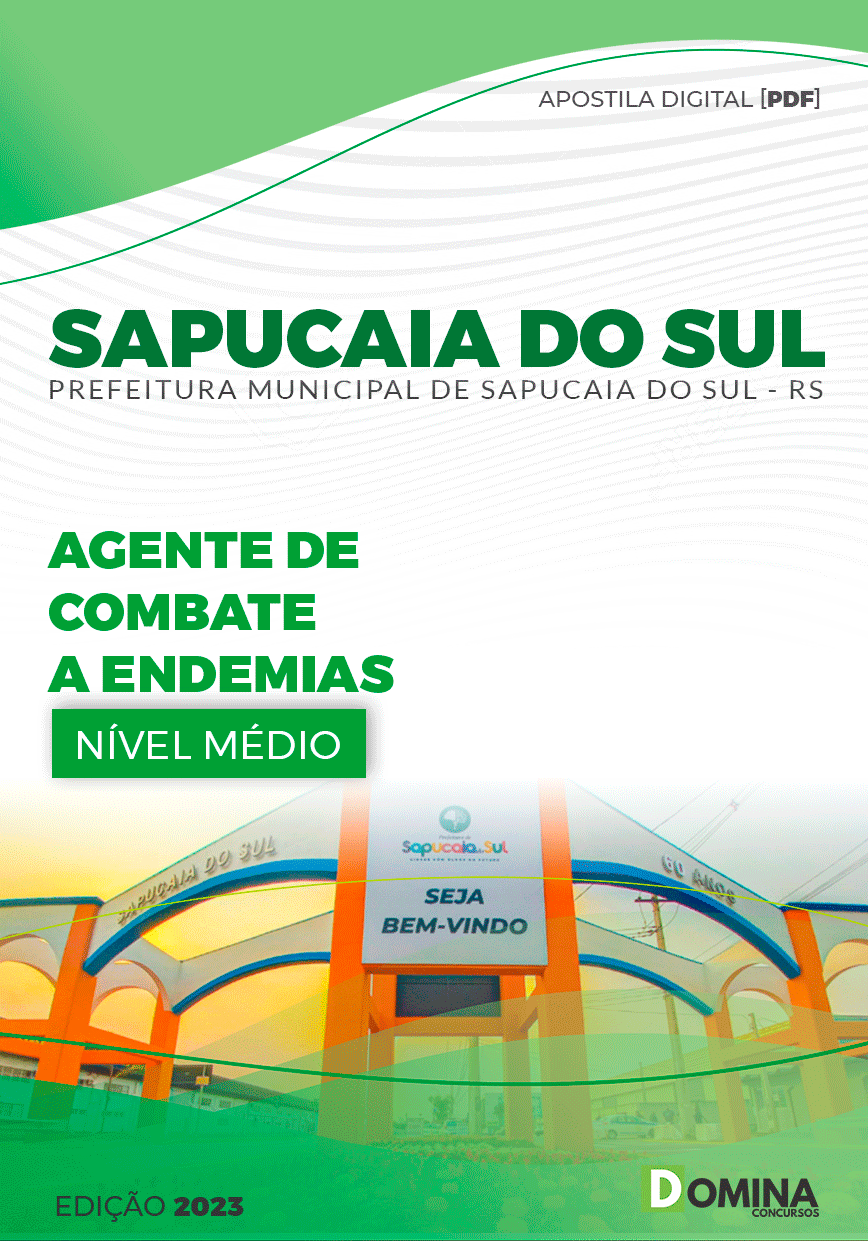 Apostila Pref Sapucaia do Sul RS 2023 Agente Combate Endemias