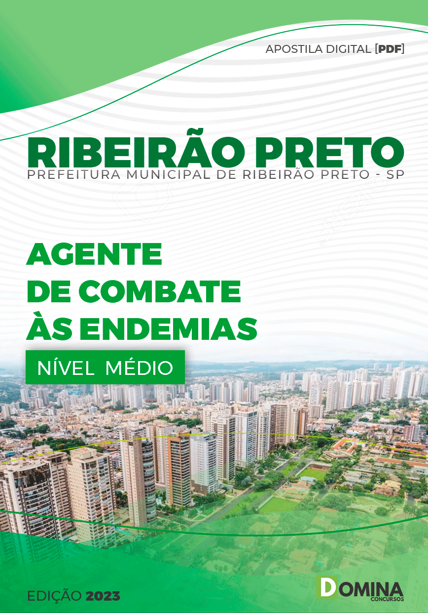 Apostila Pref Ribeirão Preto SP2023 Agente Combate Endemias