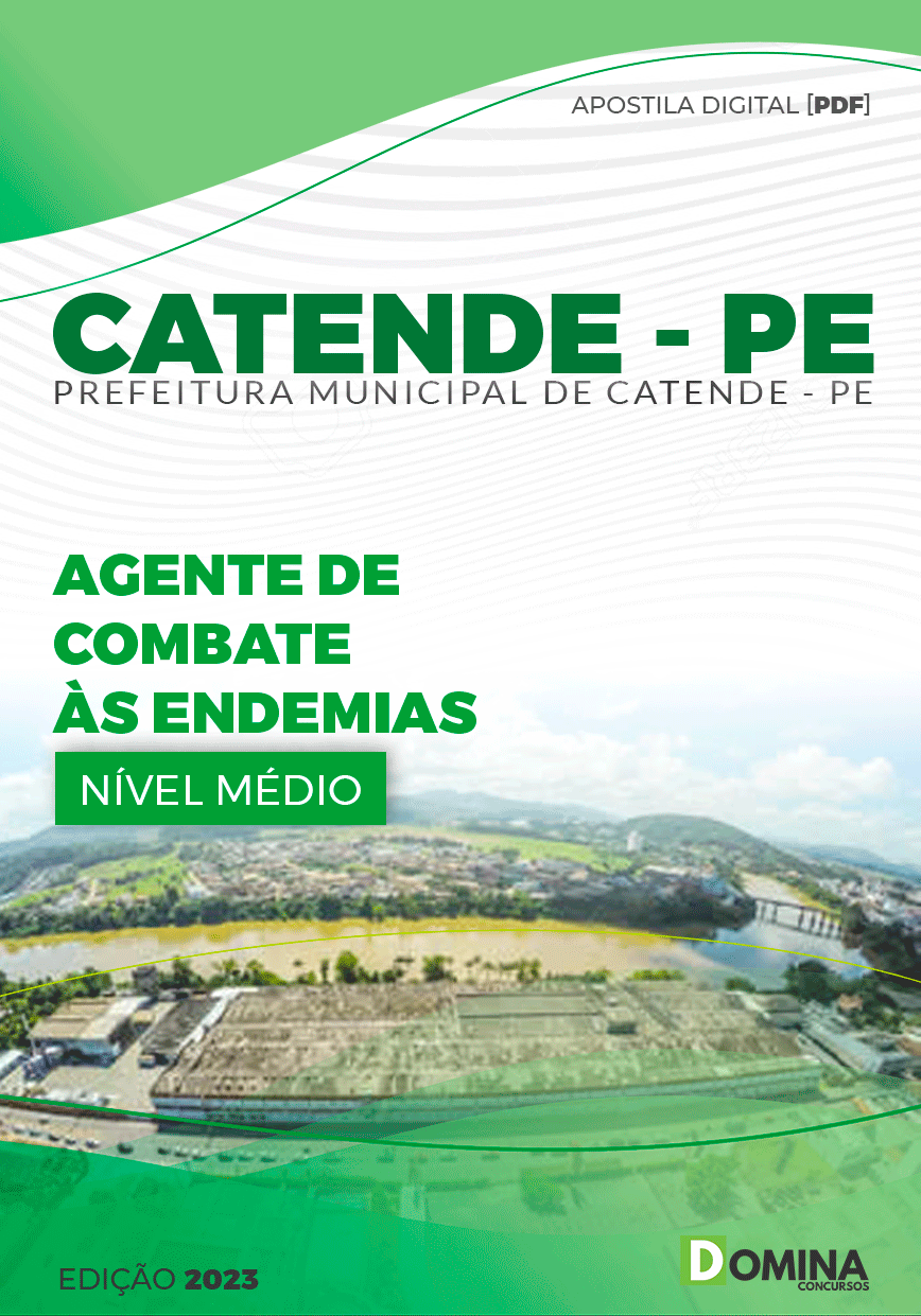 Apostila Pref Catende PE 2023 Agente Combate Endemias