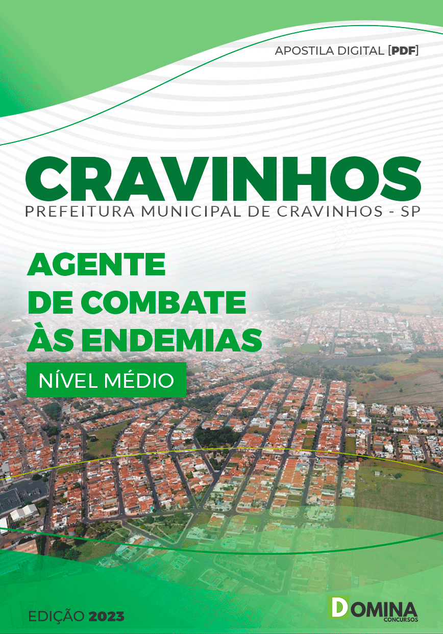 Apostila Pref Cravinhos SP 2023 Agente Combate Endemias