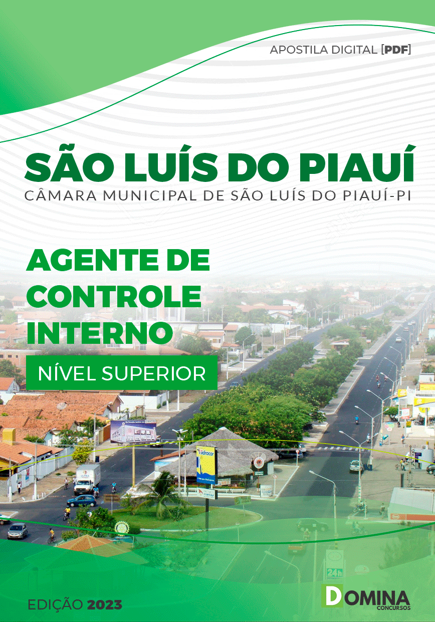 Câmara São Luís do Piauí PI 2023 Agente de Controle Interno