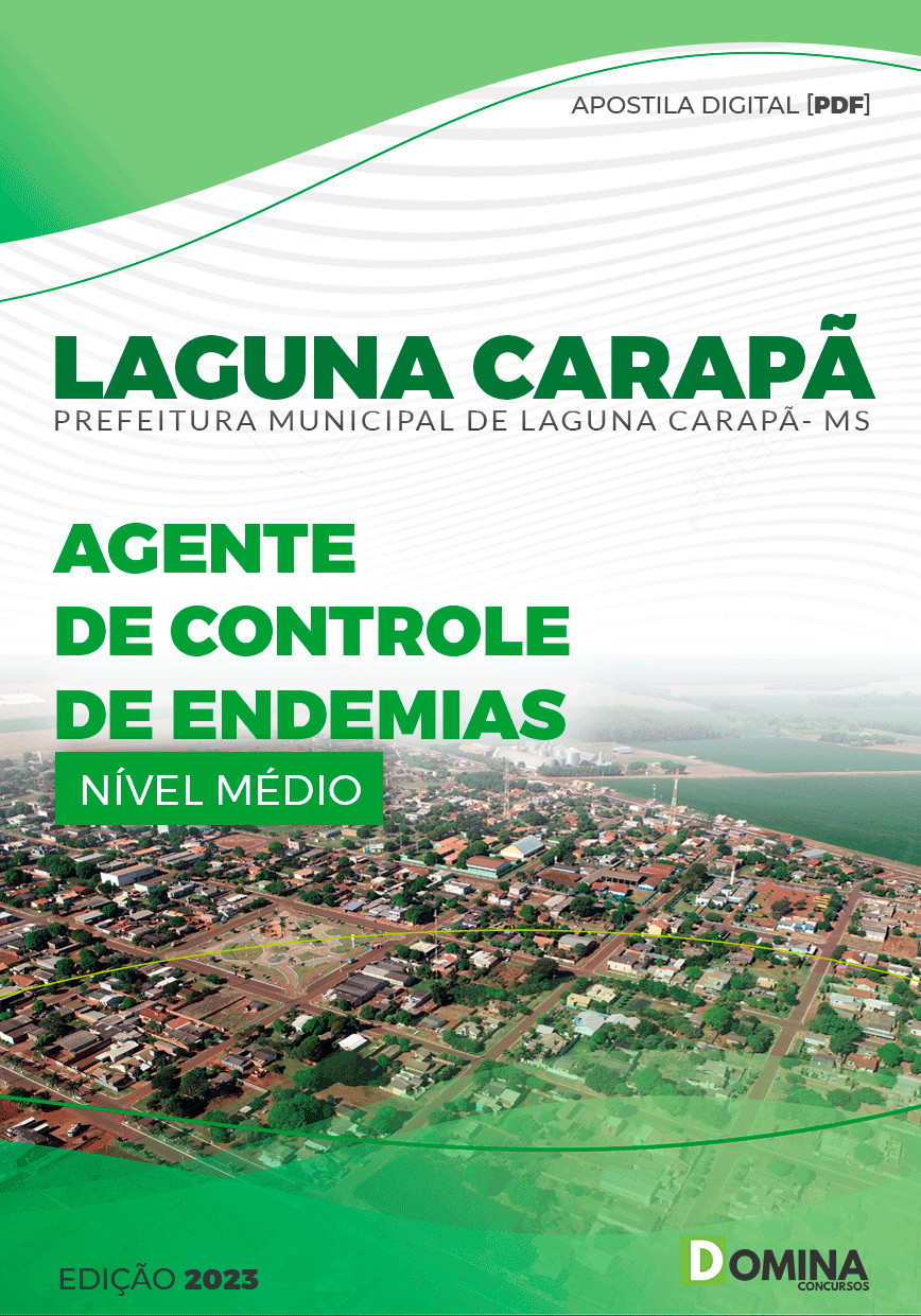 Apostila Concurso Pref Laguna Carapã MS 2023 Agente Endemias