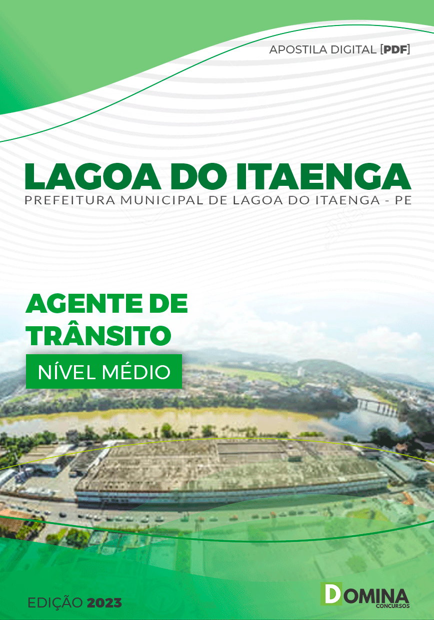 Apostila Pref Lagoa de Itaenga PE 2023 Agente Trânsito