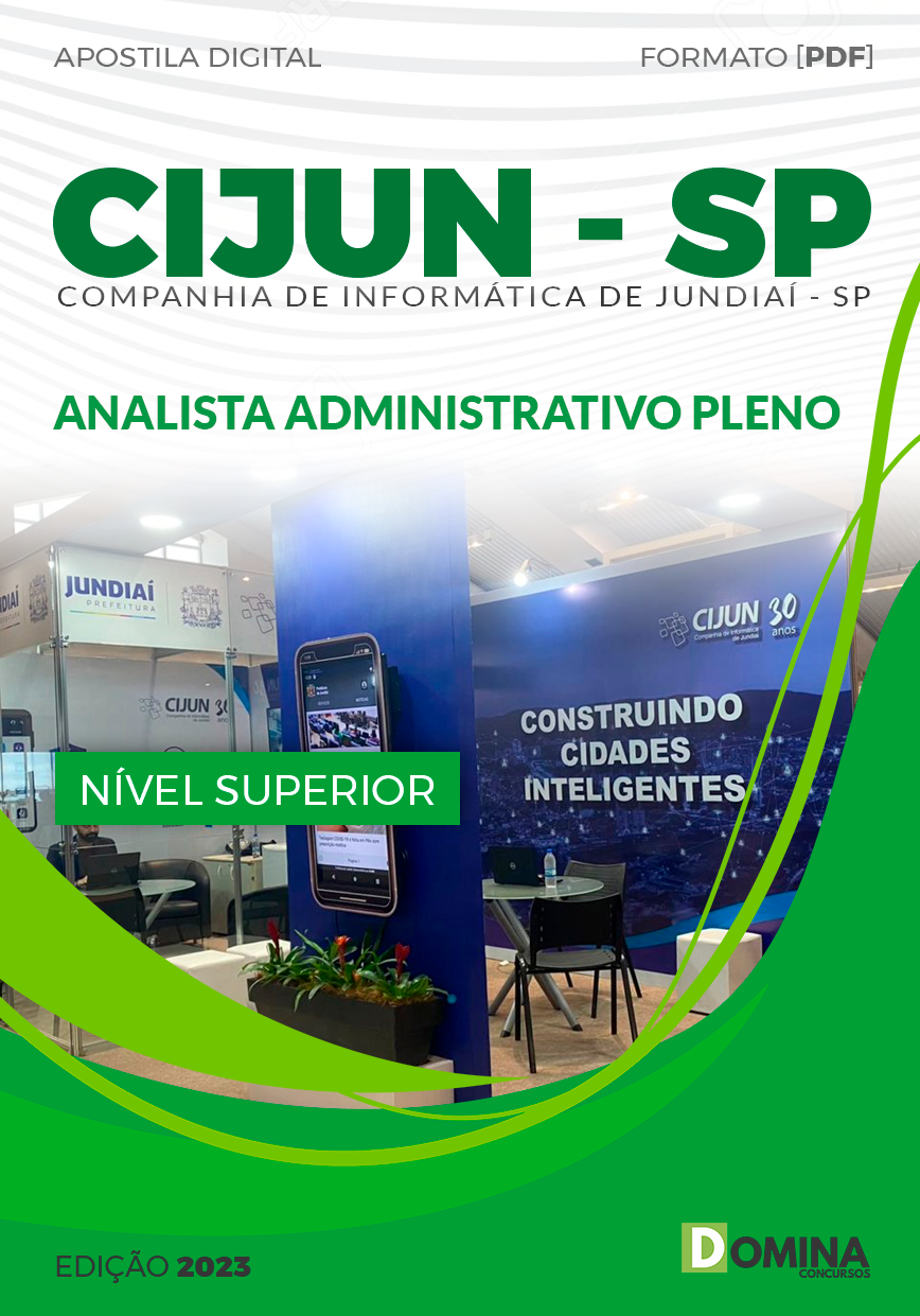 Apostila CIJUN SP 2023 Analista Administrativo Pleno