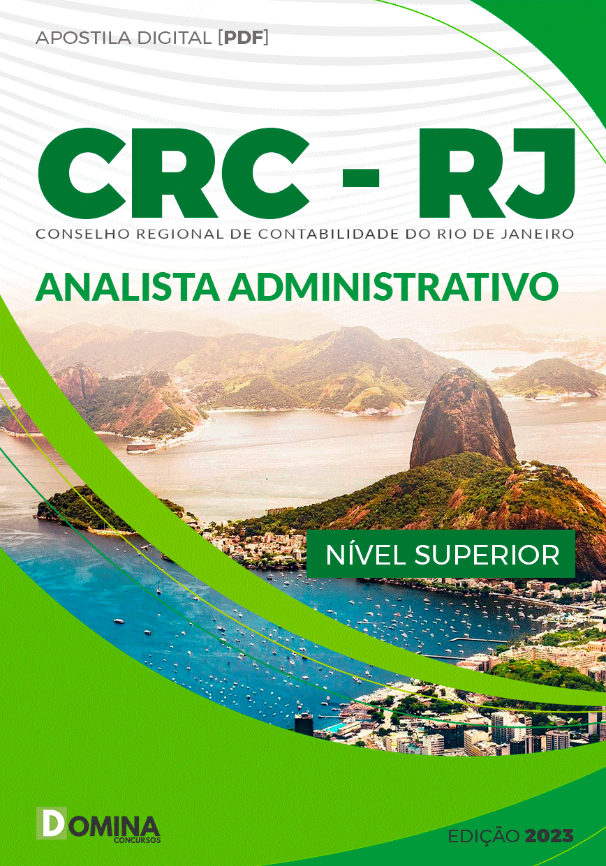 Apostila Concurso CRC RJ 2023 Analista Administrativo