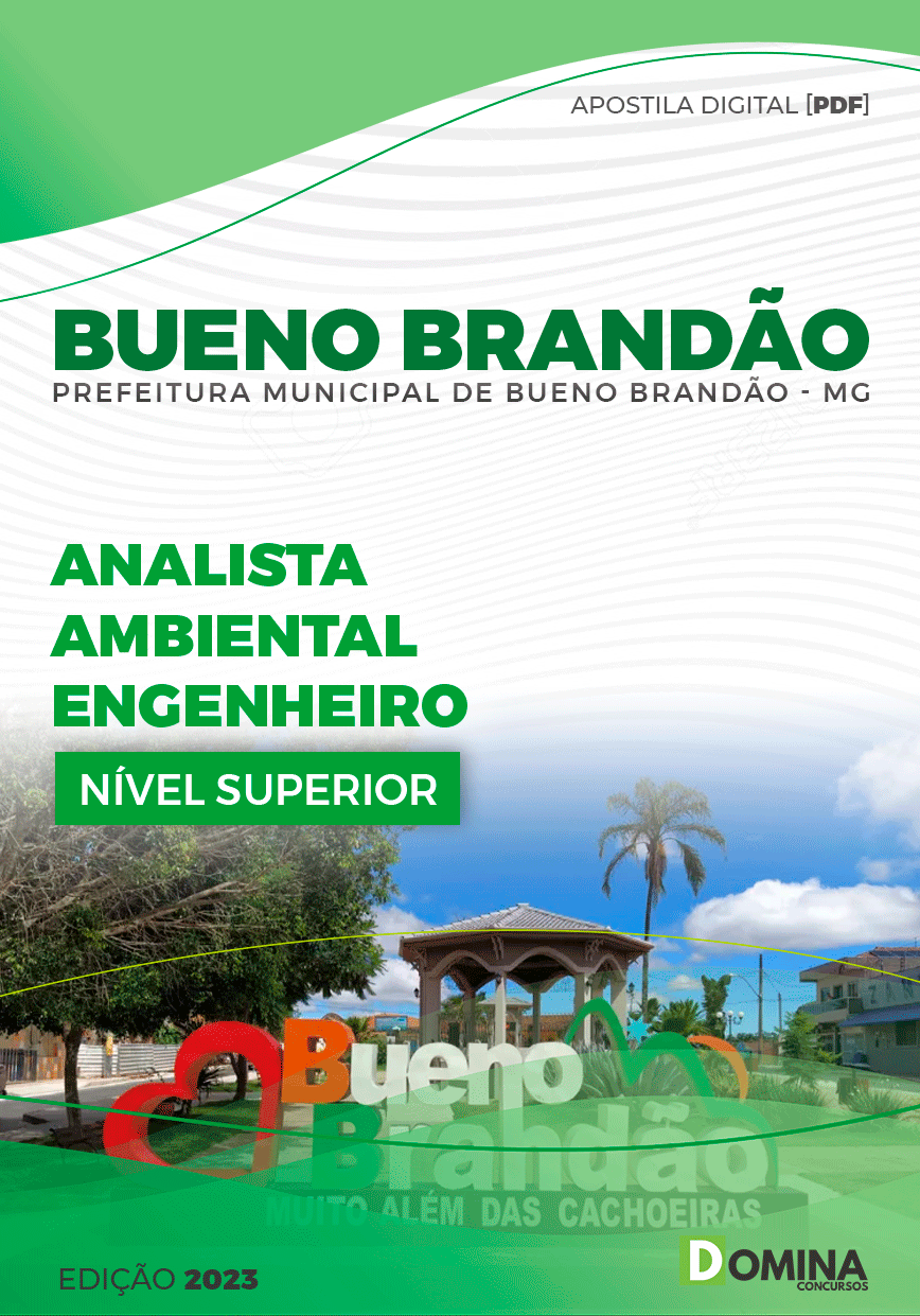 Apostila Pref Bueno Brandão MG 2024 Analista Ambiental Engenheiro