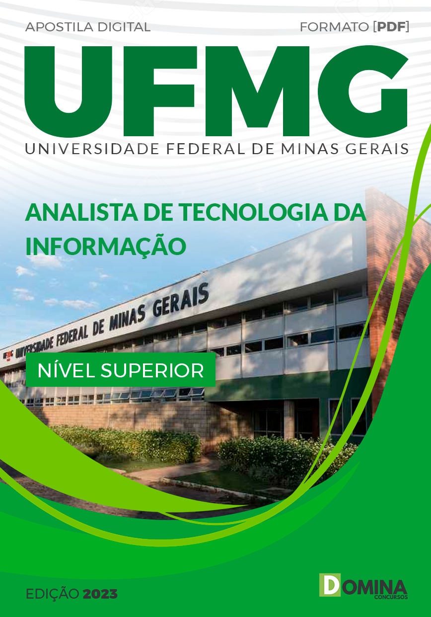 Apostila UFMG MG 2023 Analista de Tecnologia da Informação