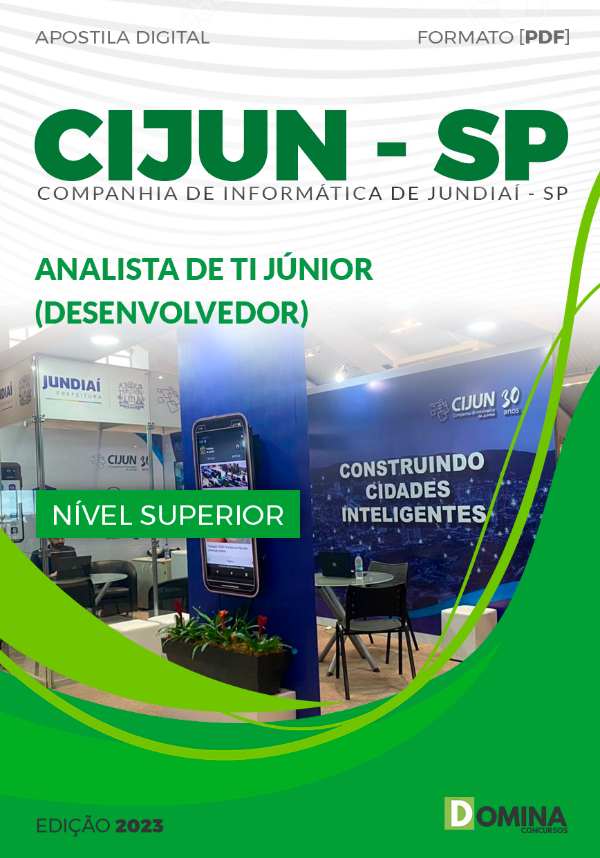 Apostila CIJUN SP 2023 Analista de TI Junior Desenvolvedor