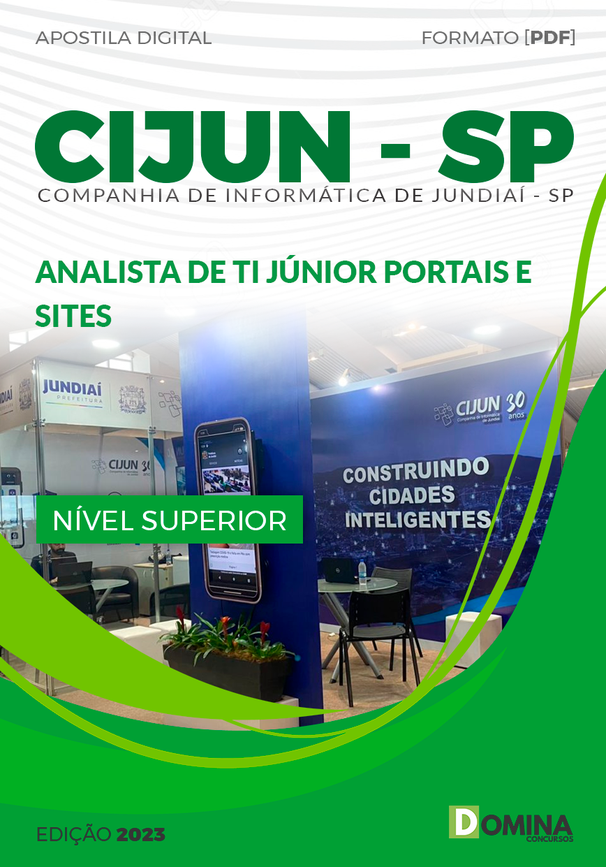 Apostila CIJUN SP 2023 Analista de TI Junior Portais e Sites