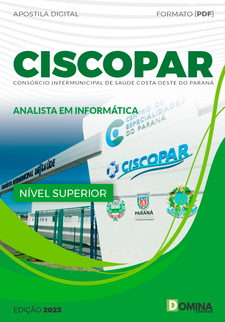 Apostila CISCOPAR PR 2023 Analista Informática