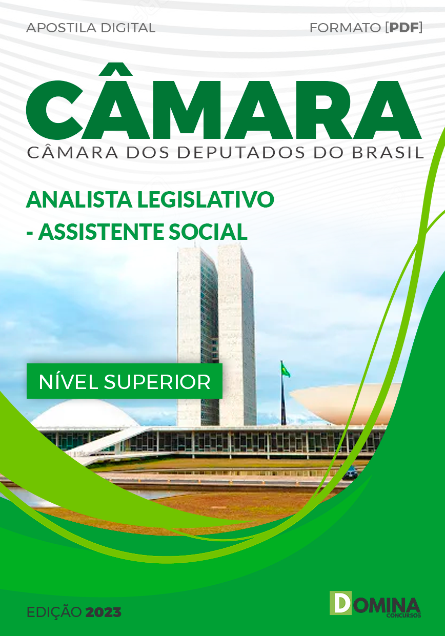 Apostila Câmara Deputados 2023 Analista Assistente Social