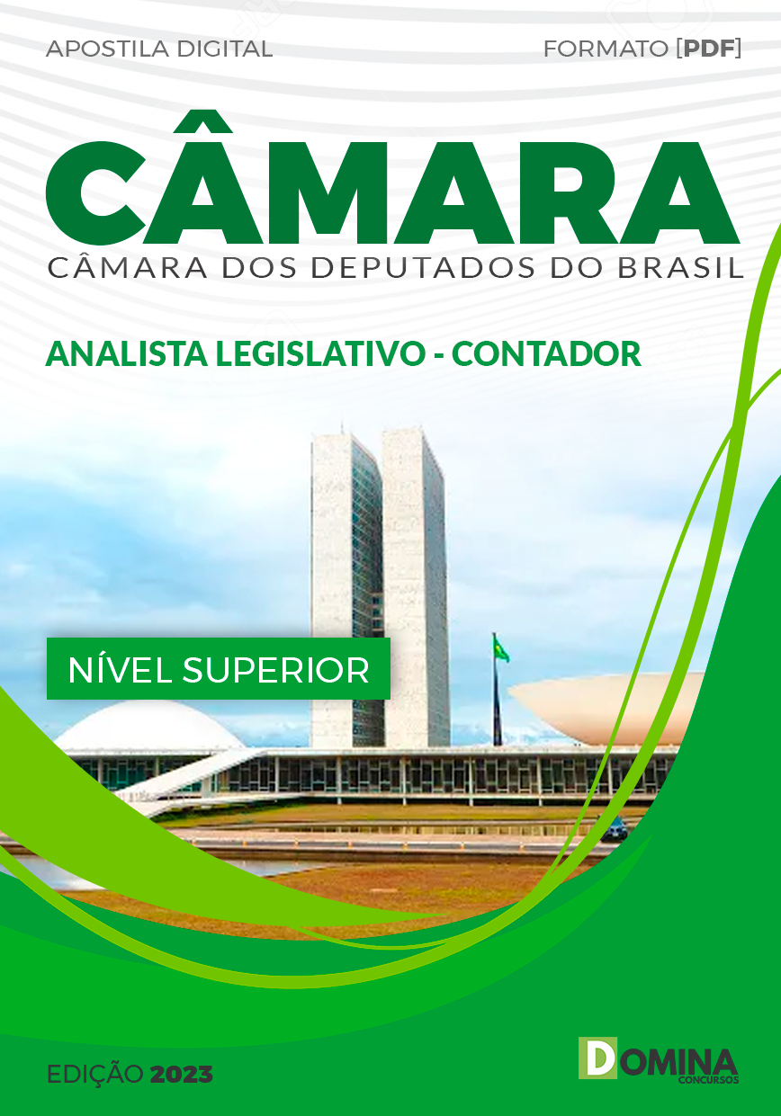 Apostila Câmara Deputados 2023 Analista Legislativo Contador