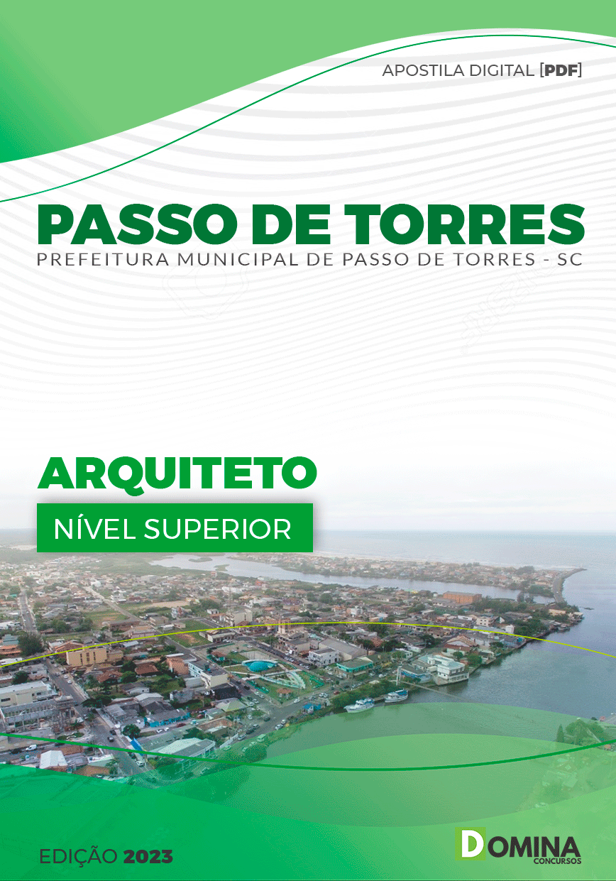 Apostila Concurso Pref Passo de Torres SC 2023 Arquiteto