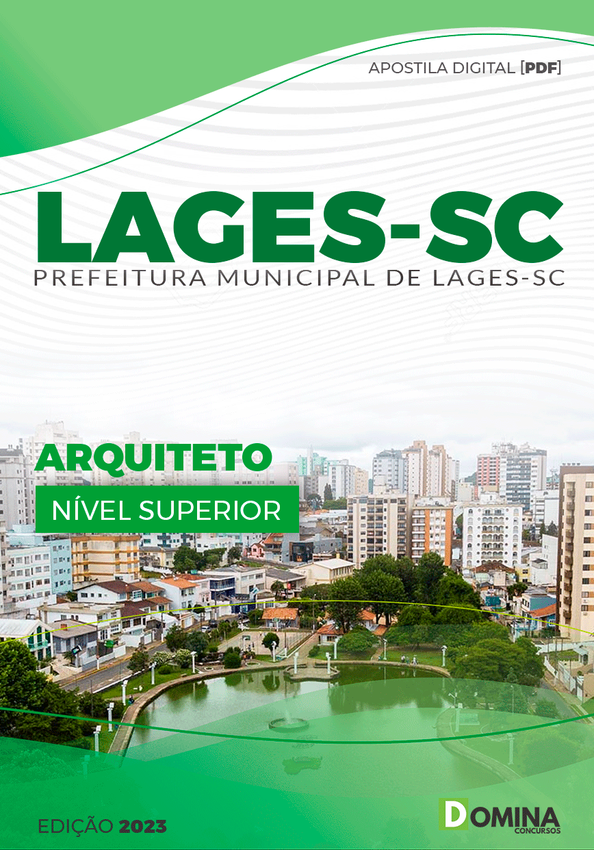 Apostila Concurso Pref Lages SC 2023 Arquiteto