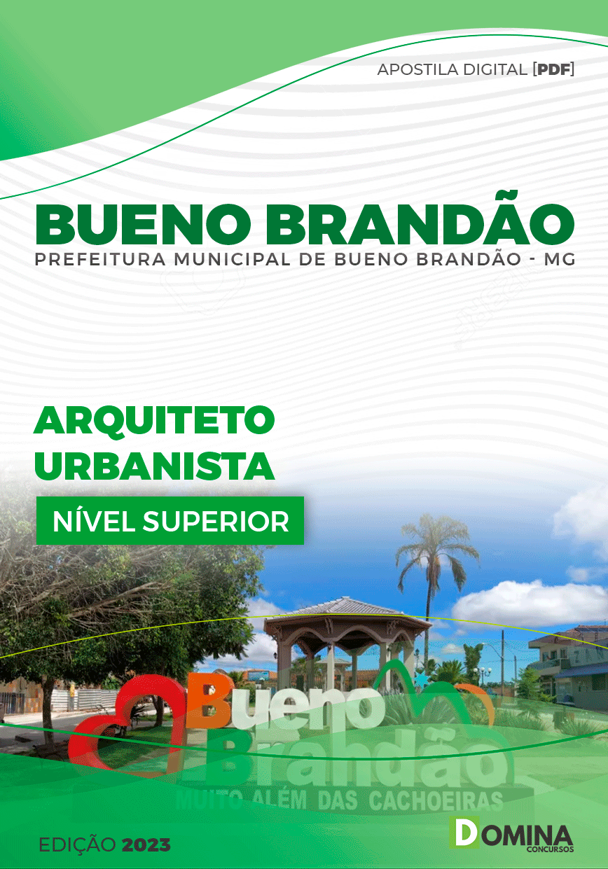 Apostila Pref Bueno Brandão MG 2024 Arquiteto Urbanista