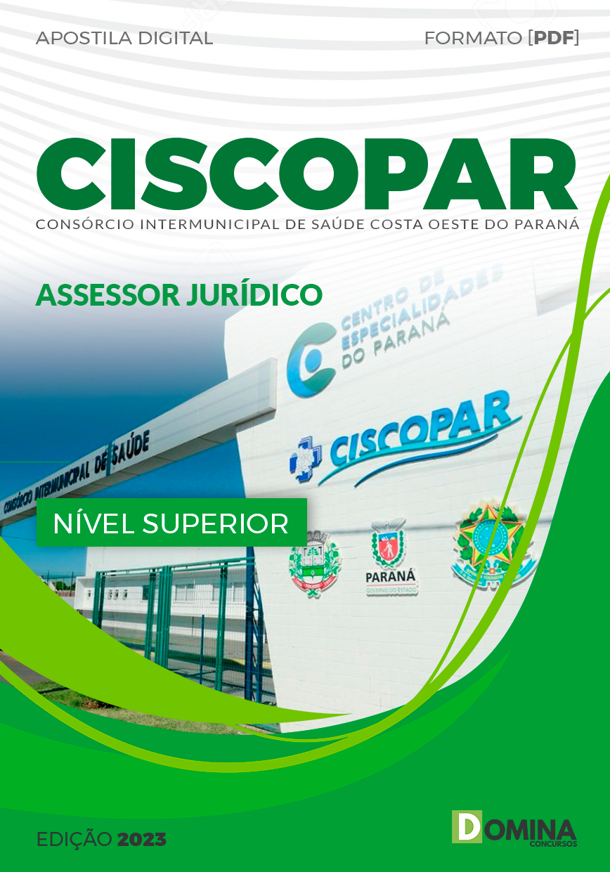 Apostila CISCOPAR PR 2023 Assessor Jurídico