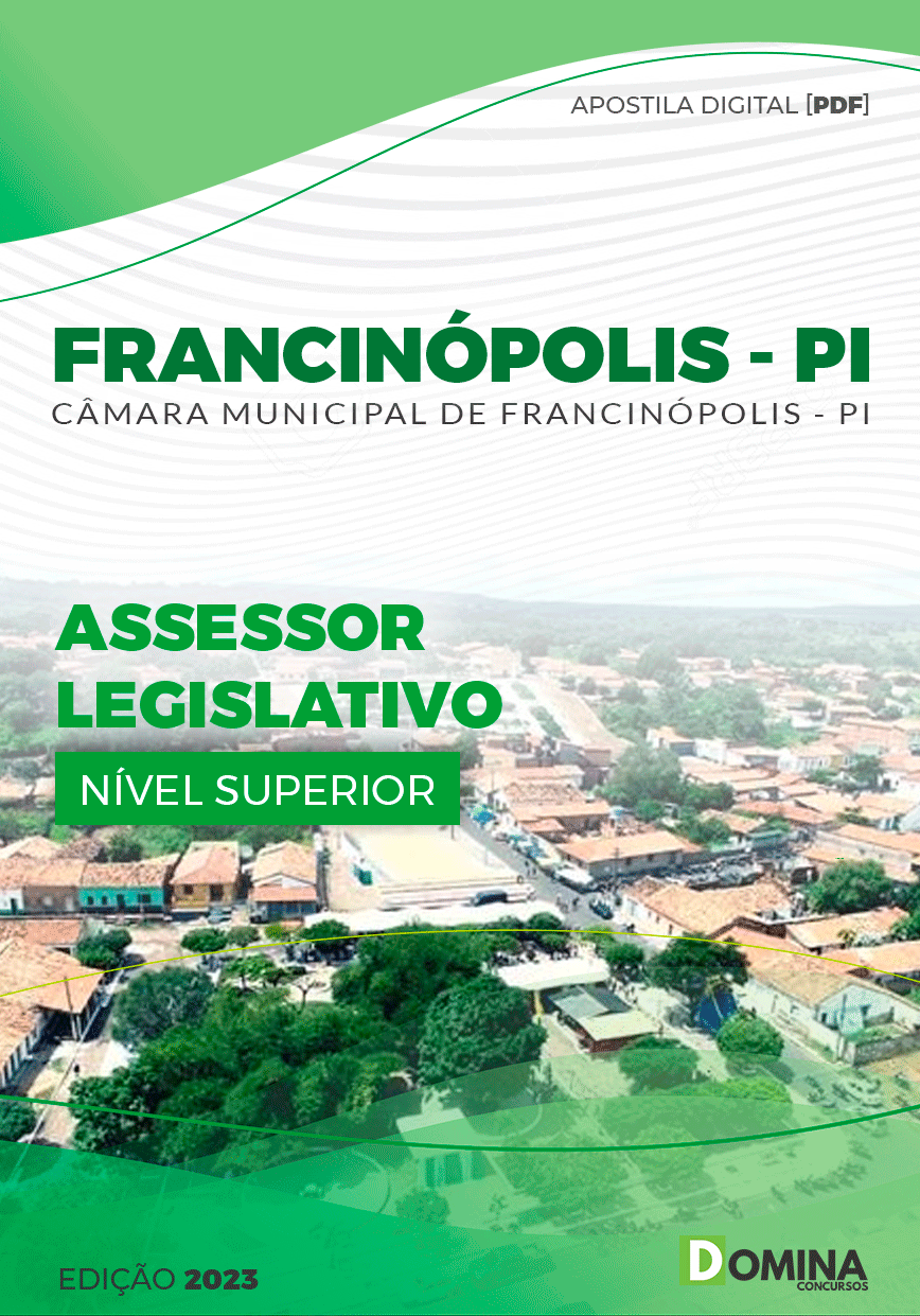 Apostila Pref Francinópolis PI 2023 Assessor Legislativo