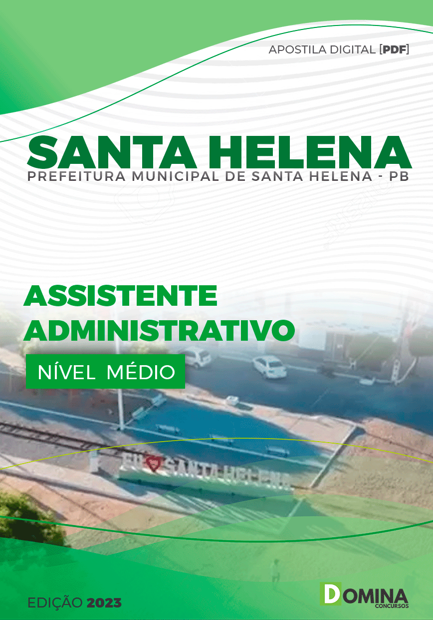 Apostila Pref Santa Helena PB 2023 Assistente Administrativo