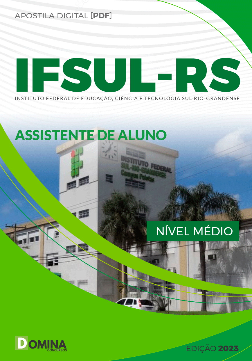 Apostila IFSUL RS 2023 Assistente de Aluno