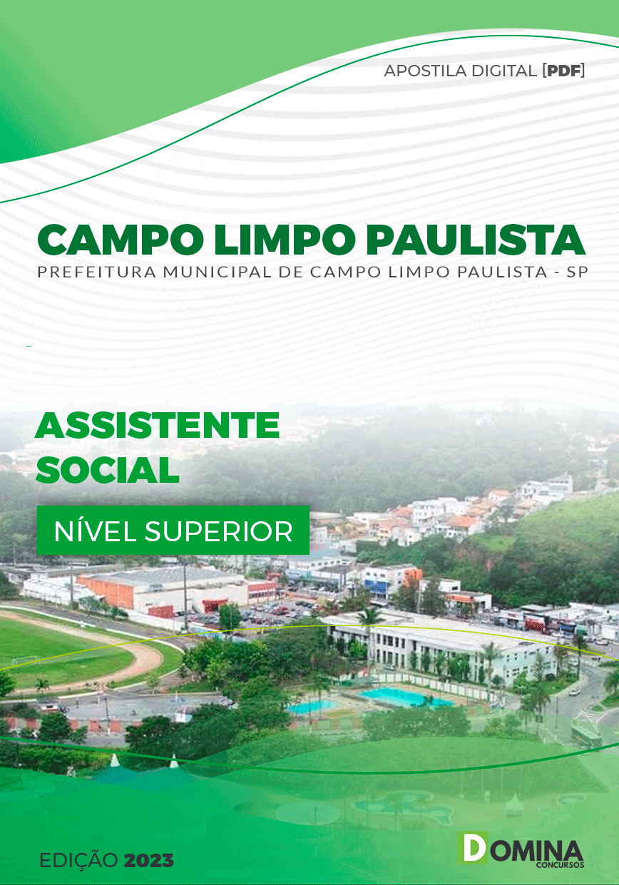 Apostila Pref Campo Limpo Paulista SP 2023 Assistente Social