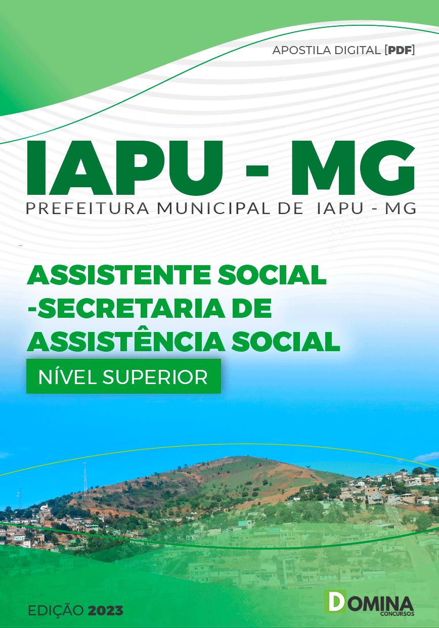 Apostila Concurso Pref Iapu MG 2023 Assistente Social