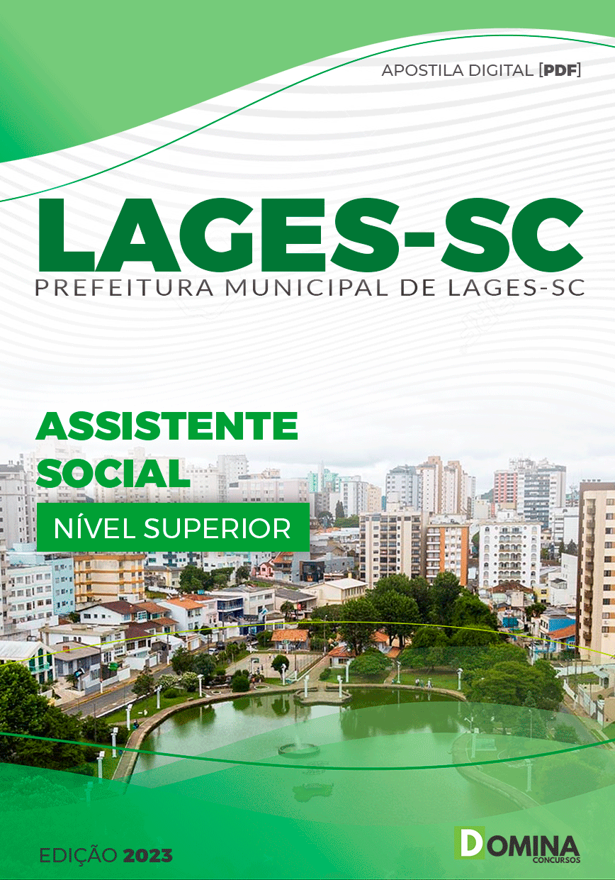 Apostila Concurso Pref Lages SC 2023 Assistente Social