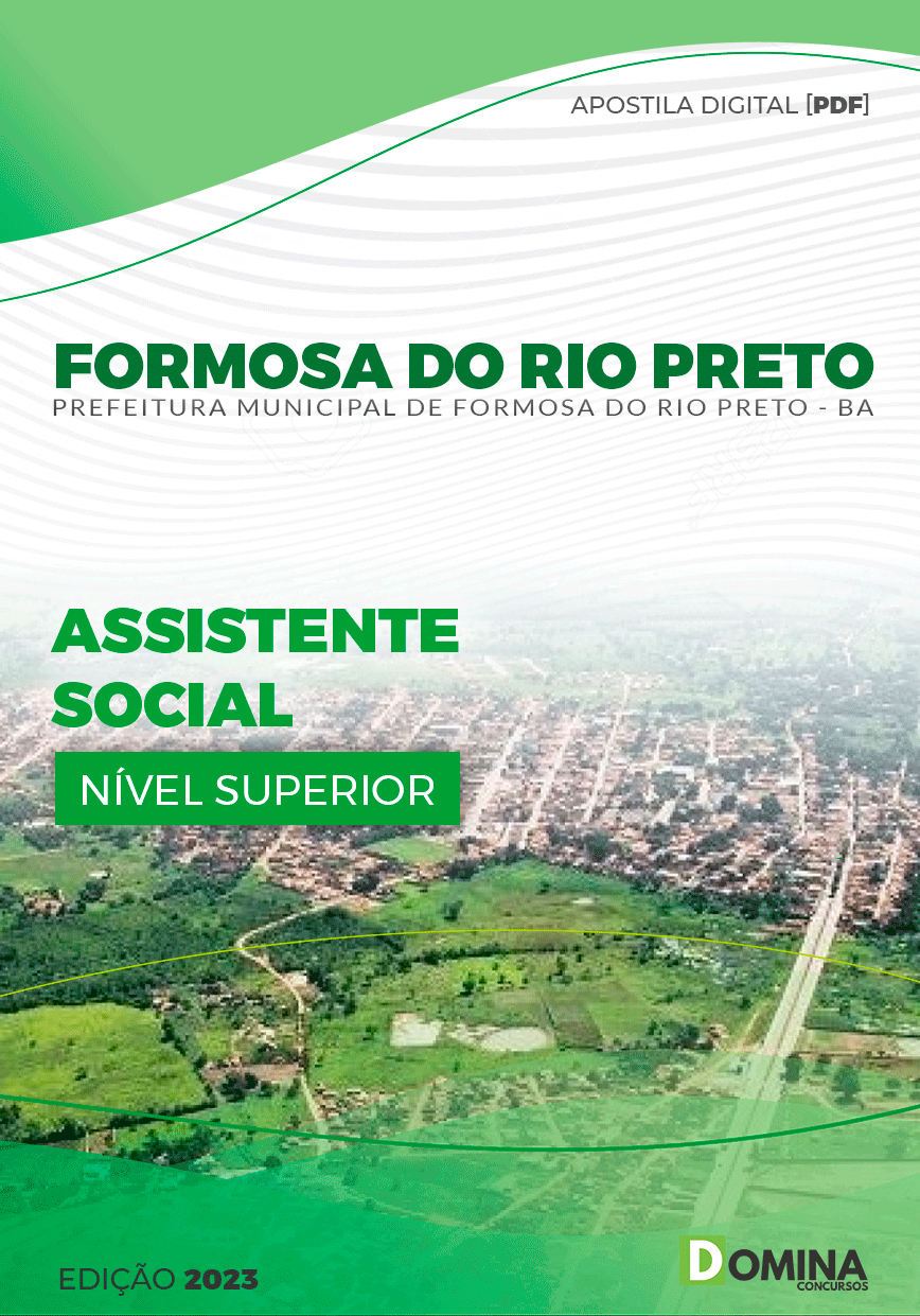 Apostila Pref Formosa Rio Preto BA 2023 Assistente Social