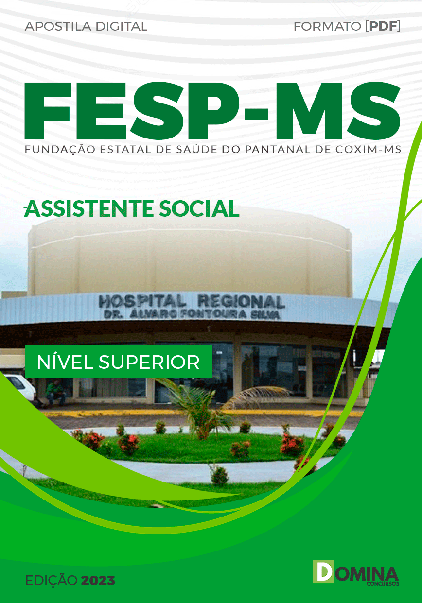 Apostila Concurso FESP MS 2023 Assistente Social