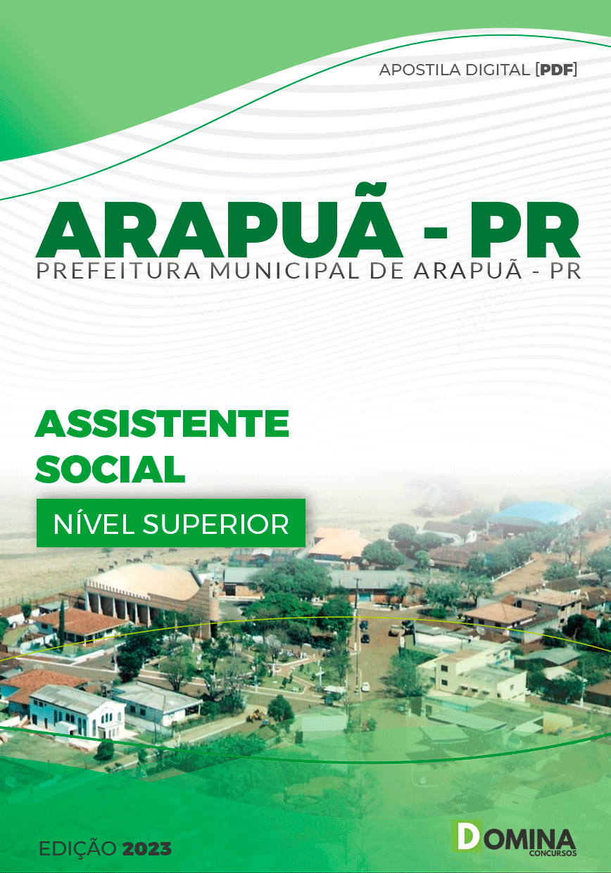 Apostila Pref Arapuã PR 2023 Assistente Social