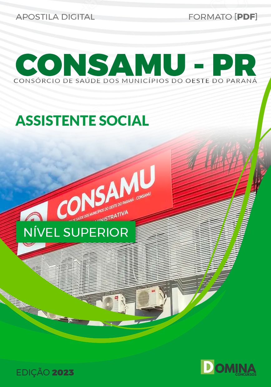 Apostila CONSAMU PR 2023 Assistente Social