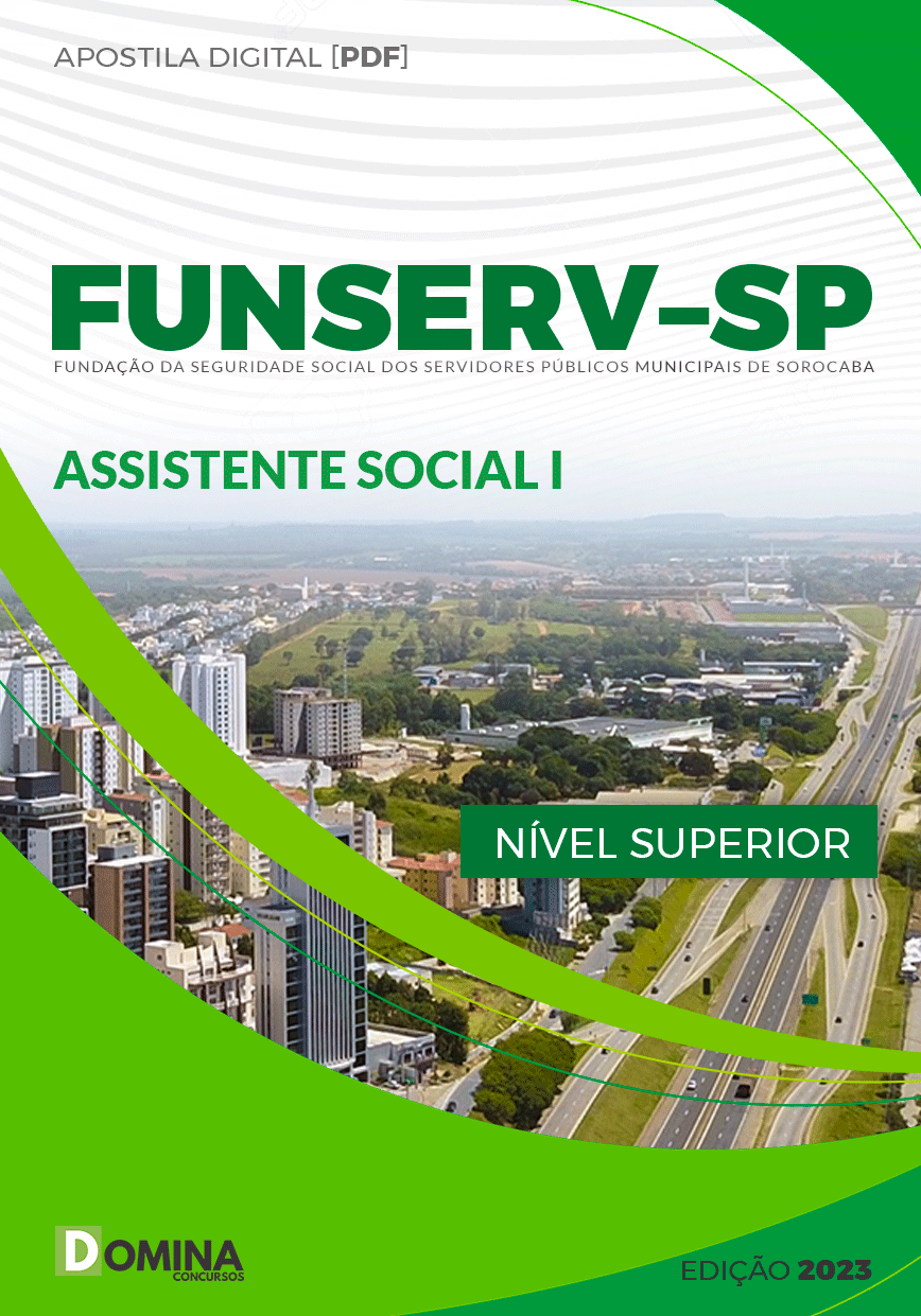 Apostila Concurso FUNSERV SP 2023 Assistente Social I