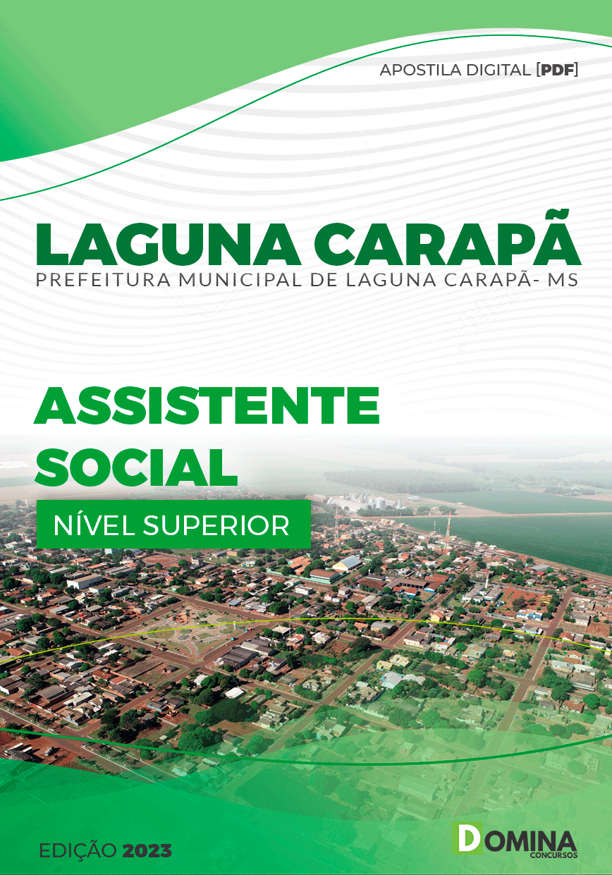 Apostila Pref Laguna Carapã MS 2023 Assistente Social