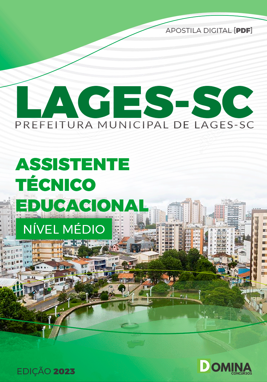 Apostila Pref Lages SC 2023 Assistente Técnico Educacional