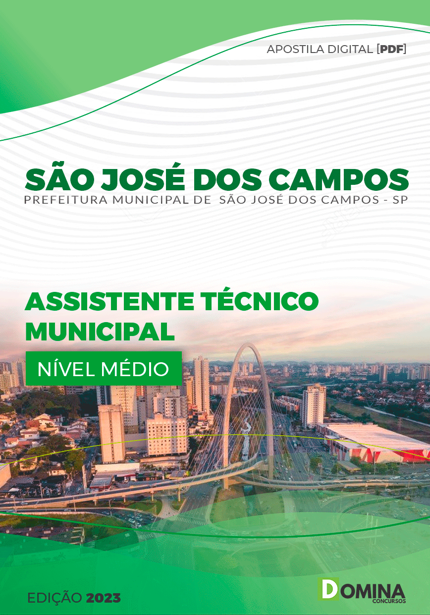 Pref São José dos Campos SP 2023 Assistente Técnico Municipal