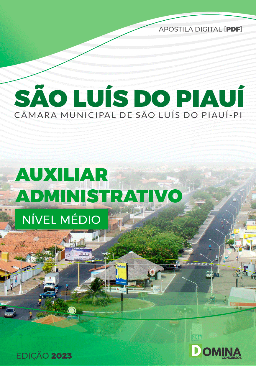 Câmara São Luís do Piauí PI 2023 Auxiliar Administrativo