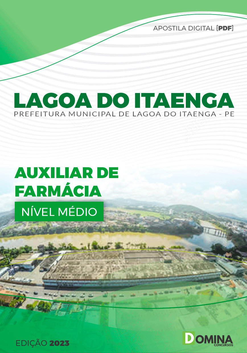 Apostila Pref Lagoa de Itaenga PE 2023 Auxiliar Farmácia