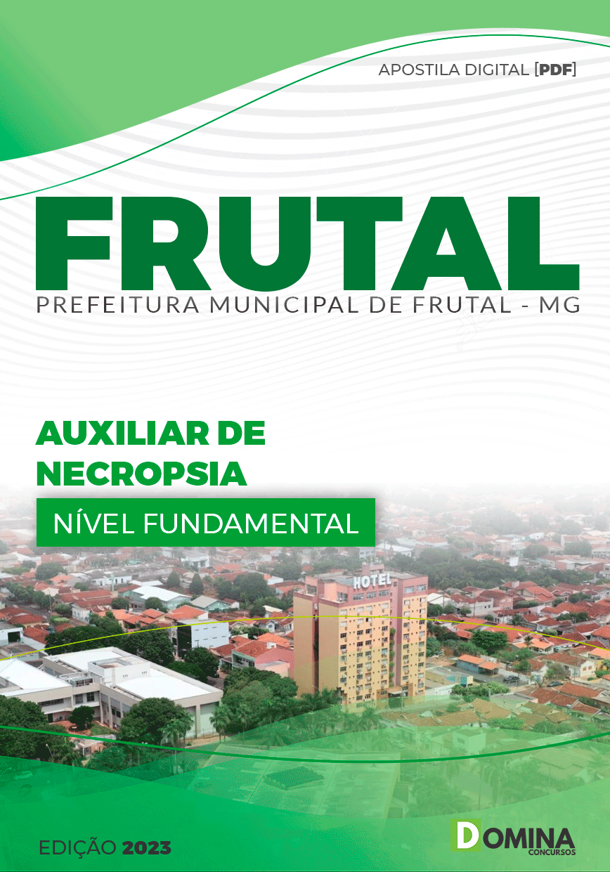 Apostila Pref Frutal MG 2023 Auxiliar Necropsia