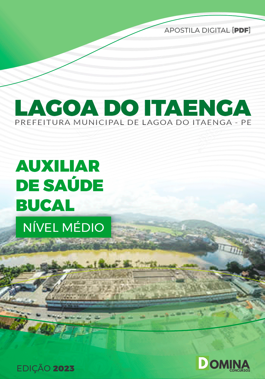 Apostila Pref Lagoa de Itaenga PE 2023 Auxiliar Saúde Bucal