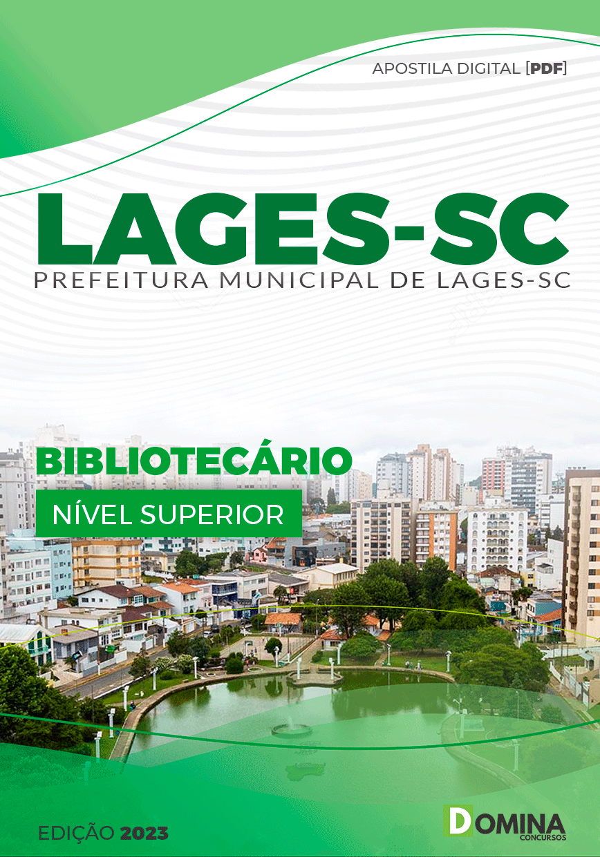 Apostila Concurso Pref Lages SC 2023 Bibliotecário